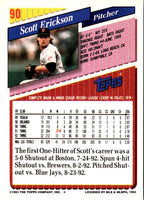 1993 Topps Gold Scott Erickson #90