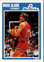 1989 Fleer Mark Alarie #157 Rookie