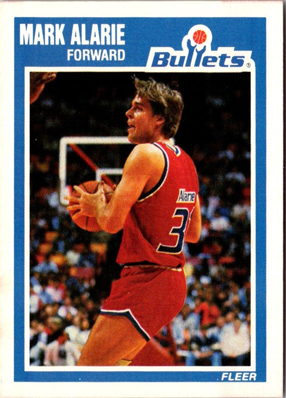 1989 Fleer Mark Alarie #157 Rookie