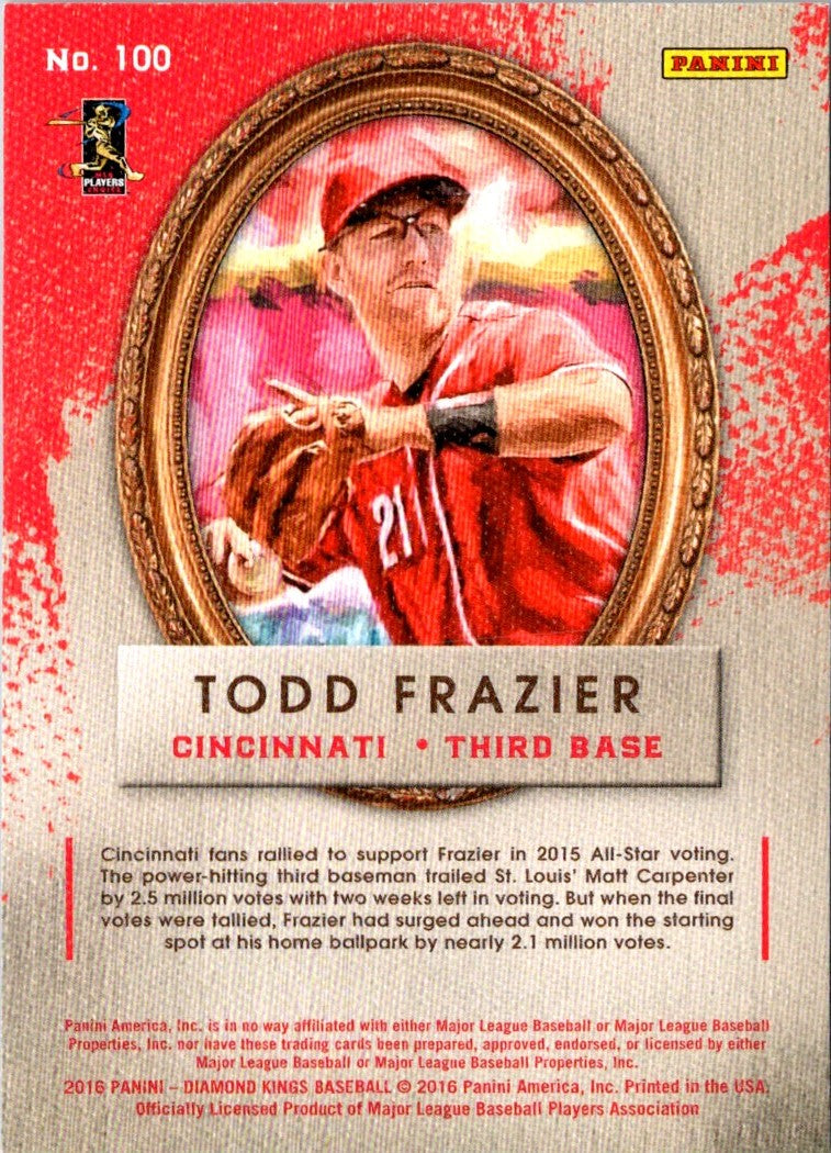 2016 Panini Diamond Kings Todd Frazier