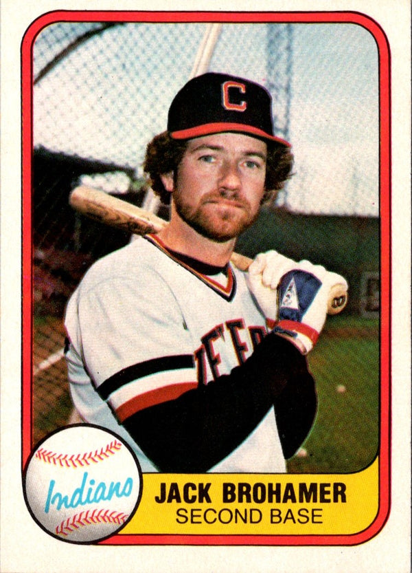 1981 Fleer Jack Brohamer #393