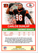 2019 Score Carlos Dunlap