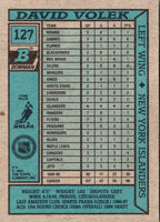 1990 Bowman David Volek #127