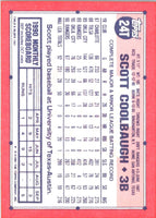 1991 Topps Traded Scott Coolbaugh #24T