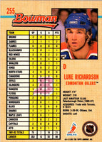 1992 Bowman Luke Richardson #255