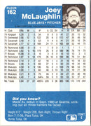 1984 Fleer Joey McLaughlin