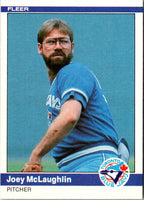 1984 Fleer Joey McLaughlin #162