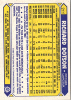 1987 Topps Richard Dotson #720