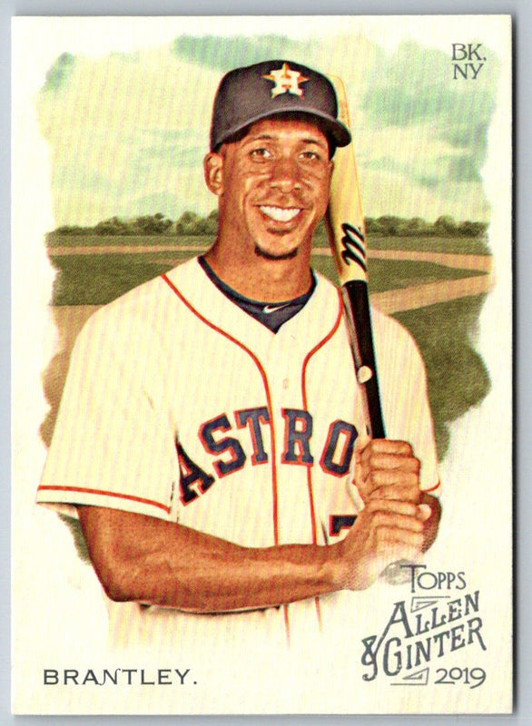 2019 Topps Allen & Ginter Michael Brantley #218