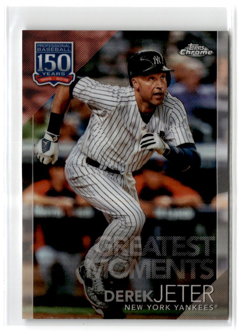 2019 Topps Chrome Greatness Returns Aaron Judge/Derek Jeter