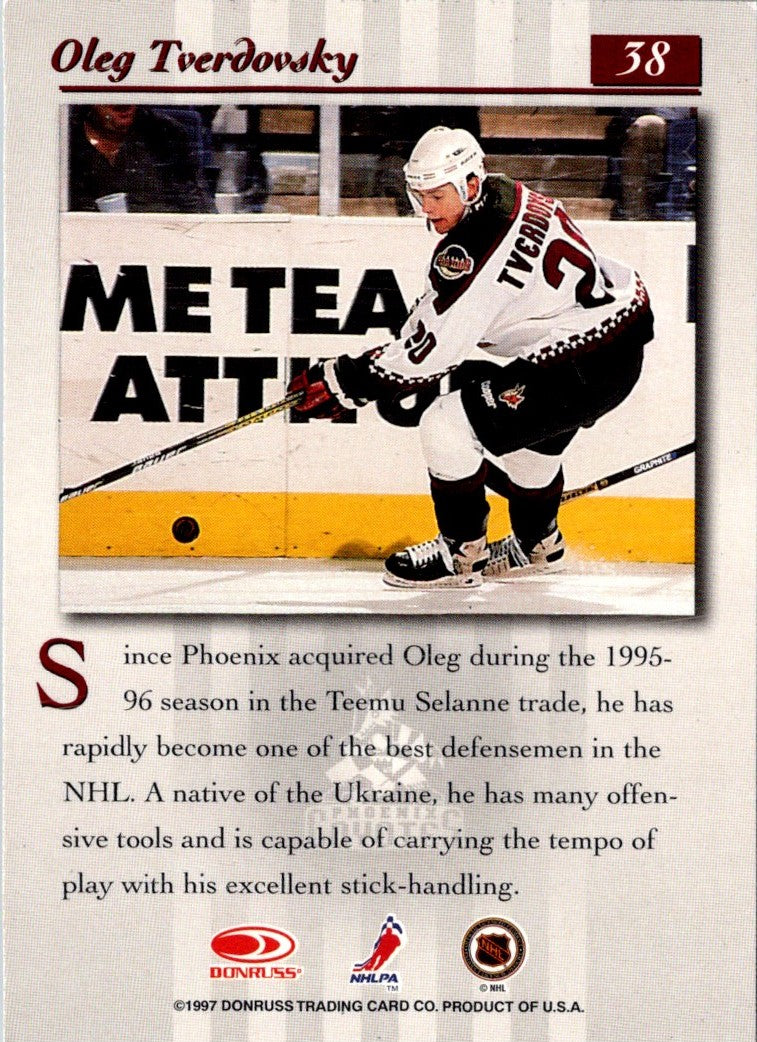 1997 Studio Press Proofs Silver Oleg Tverdovsky