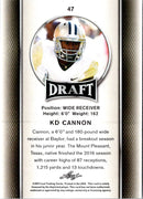 2017 Leaf Draft KD Cannon