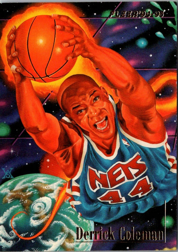 1994 Fleer Derrick Coleman #4