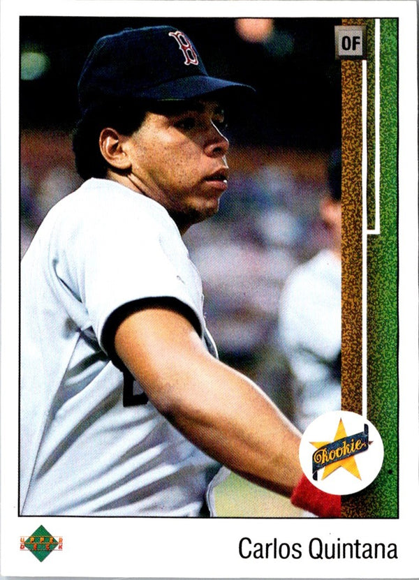 1989 Upper Deck Carlos Quintana #26 Rookie