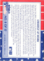 1987 Fleer World Series Strategy at Work #8