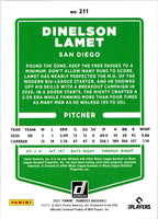 2021 Donruss Dinelson Lamet #211