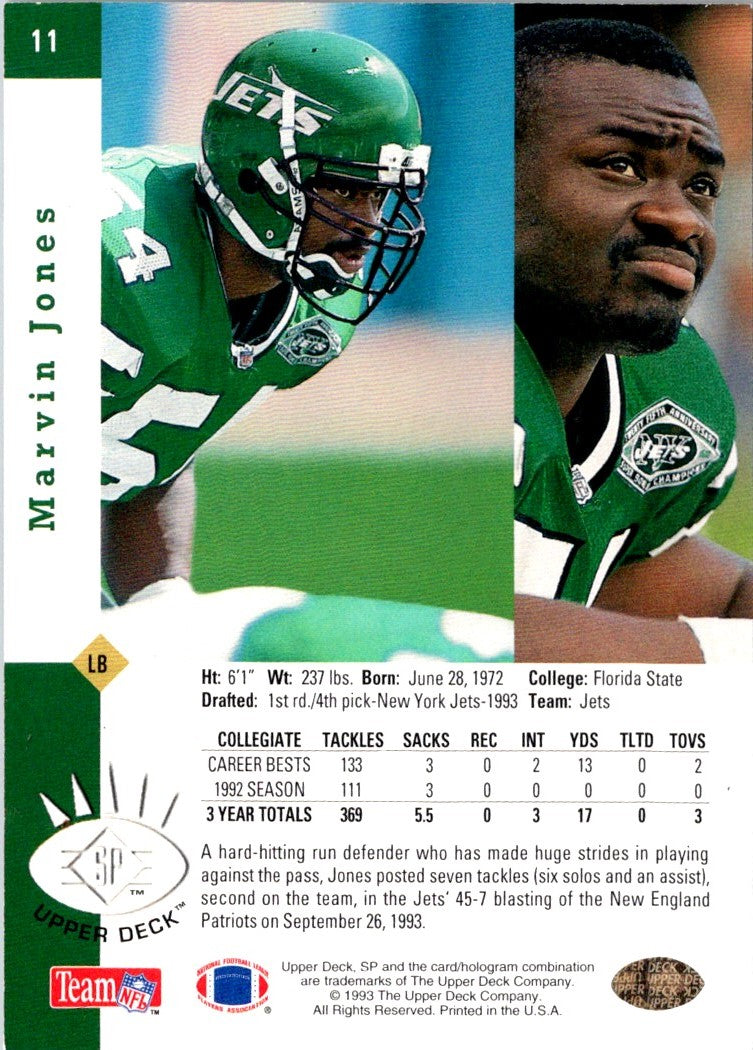 1993 SP Marvin Jones