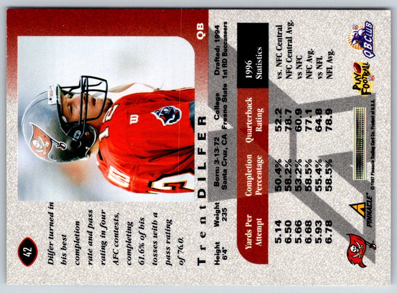 1997 Pinnacle Trent Dilfer