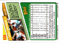 1993 Topps Mike Bordick #639