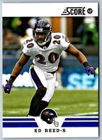 2012 Score Ed Reed #161