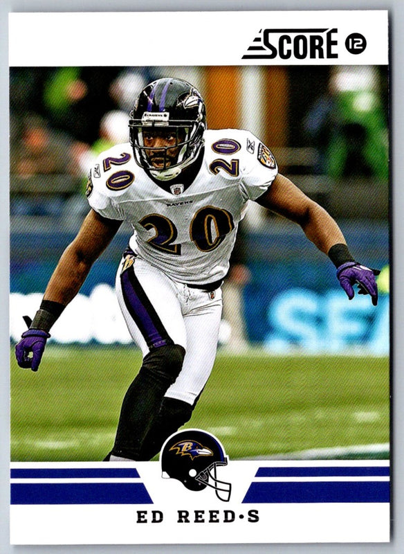 2012 Score Ed Reed #161
