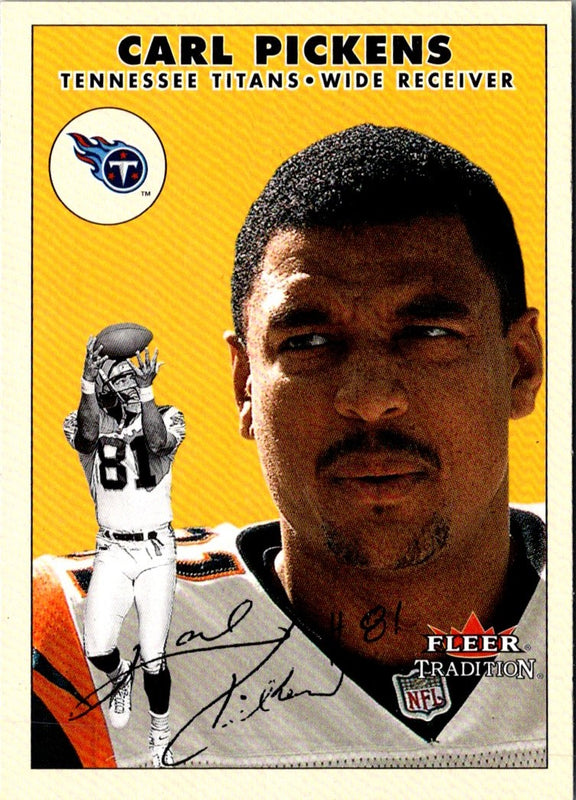 2000 Fleer Tradition Carl Pickens #180