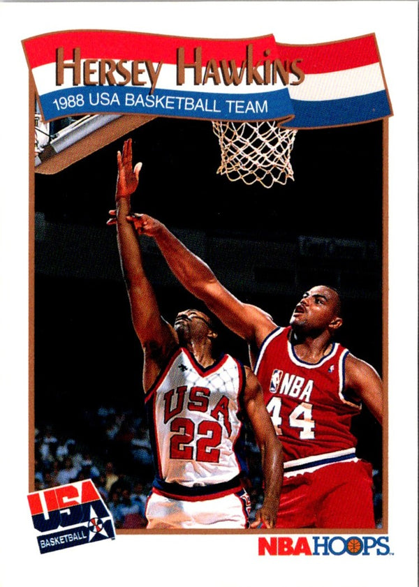 1991 Hoops Hersey Hawkins #569