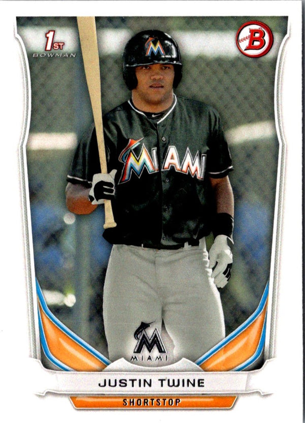 2014 Bowman Draft Picks & Prospects Justin Twine #DP41