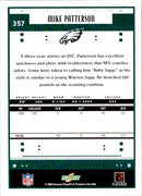 2005 Score Mike Patterson