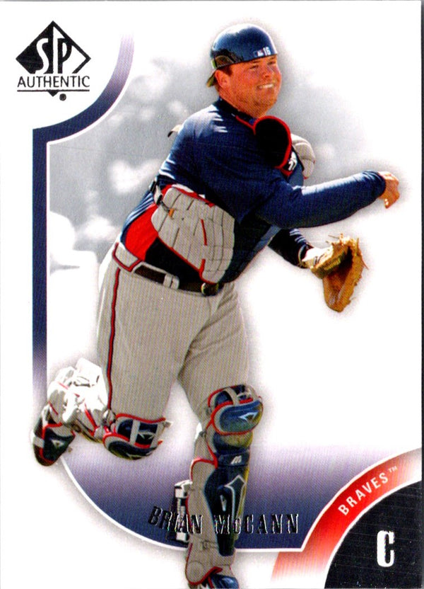 2009 Upper Deck SP Brian McCann #16