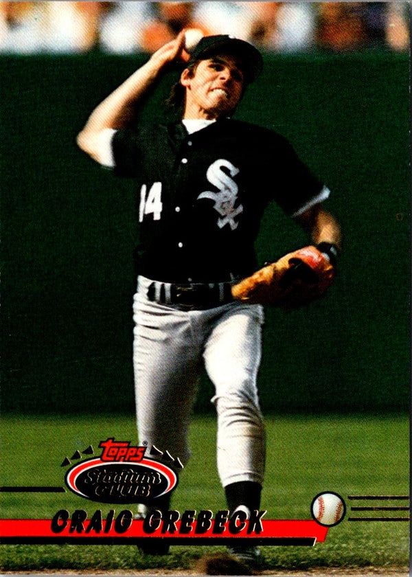 1993 Stadium Club Craig Grebeck #136