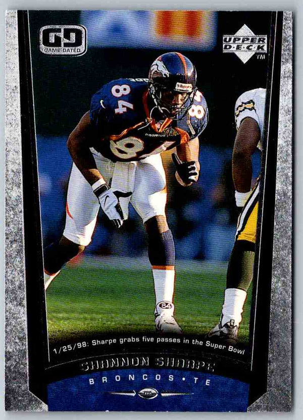 1998 Upper Deck Shannon Sharpe #100