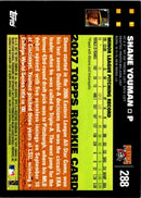 2007 Topps Shane Youman