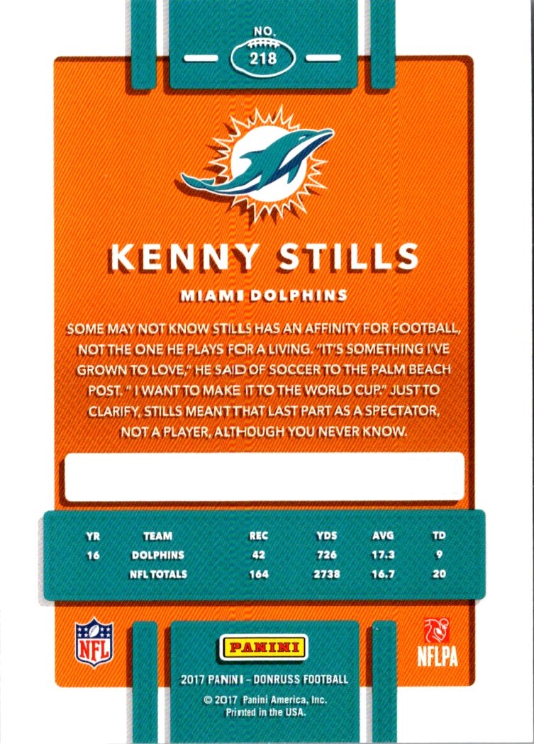 2017 Donruss Kenny Stills