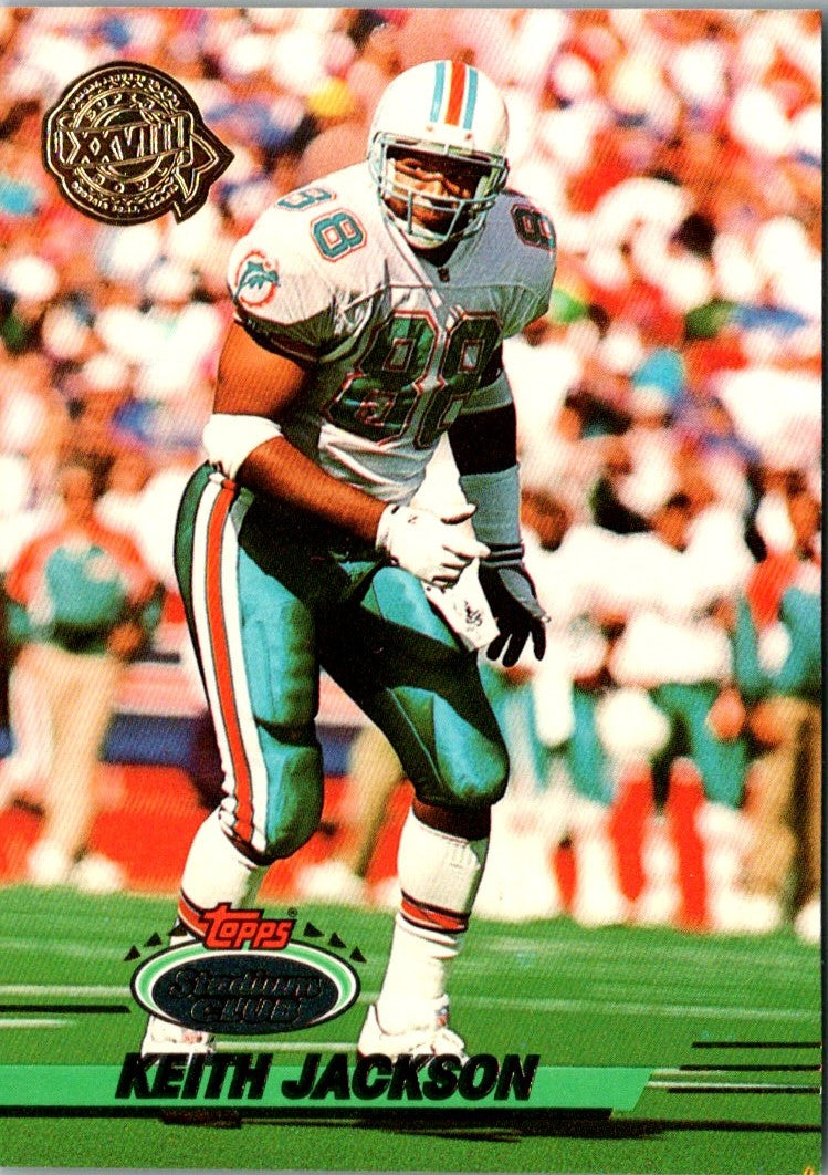 1993 Stadium Club Super Teams Bowl Keith Jackson