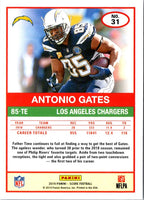2019 Score Antonio Gates #31
