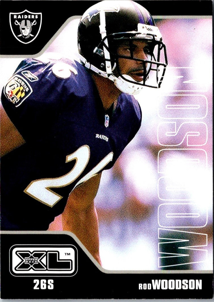 2002 Upper Deck XL Rod Woodson