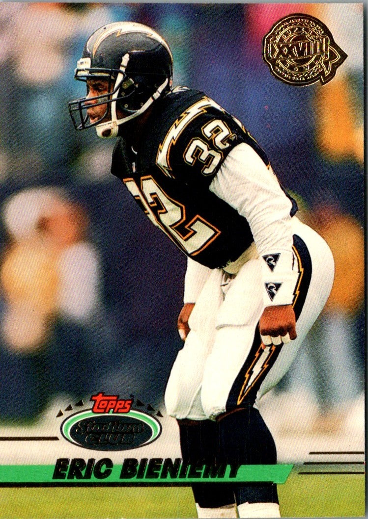 1993 Stadium Club Super Teams Bowl Eric Bieniemy