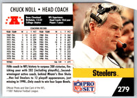 1991 Pro Set Chuck Noll #279