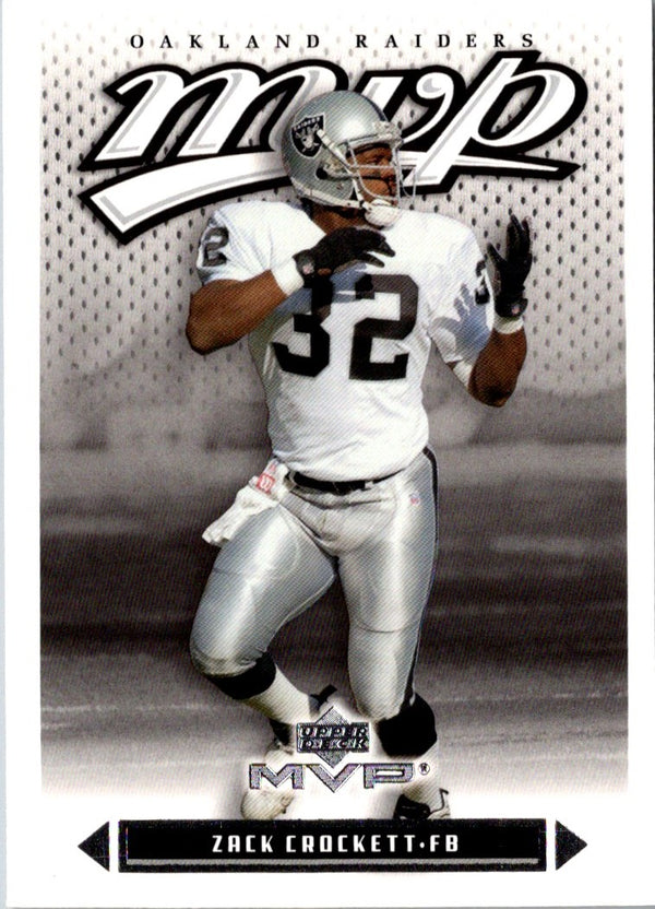 2003 Upper Deck MVP Zack Crockett #18