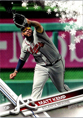 2017 Topps Holiday Matt Kemp #HMW192