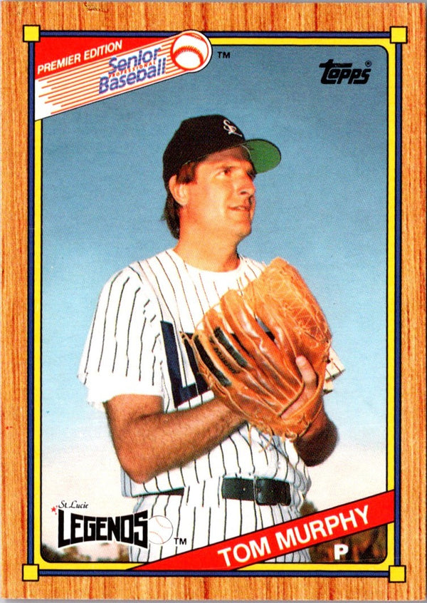 1989 Topps Senior League Tom Murphy #28