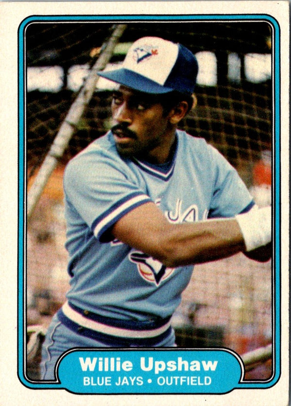 1982 Fleer Willie Upshaw #624