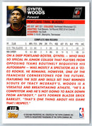 2003 Topps 1st Edition Qyntel Woods