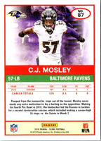 2019 Score C.J. Mosley #87