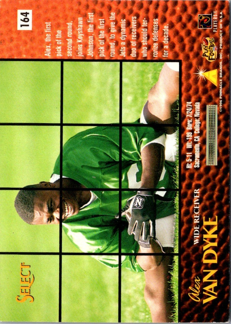 1996 Select Alex Van Dyke