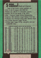 1991 Bowman Rod Carew V #5