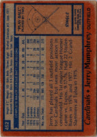 1978 Topps Jerry Mumphrey #452