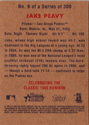 2006 Bowman Heritage Jake Peavy