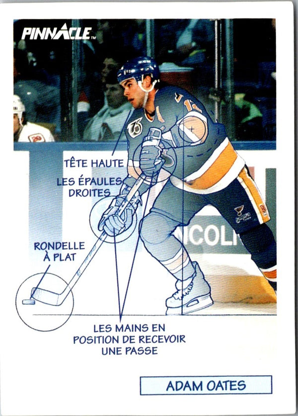 1991 Pinnacle French Adam Oates #378